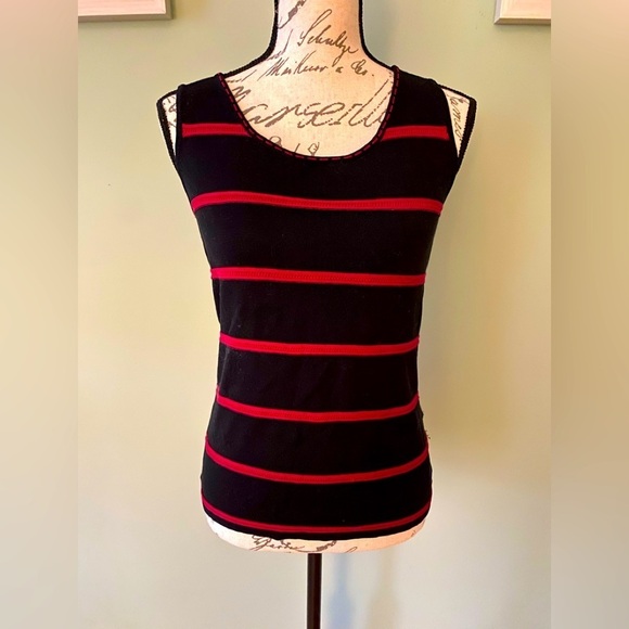 Women’s Striped Tank Top Size 8 - Picture 1 of 4
